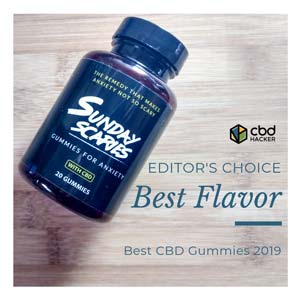 Sunday Scaries: Elección del editor, mejor sabor, mejores gomitas de CBD 2019