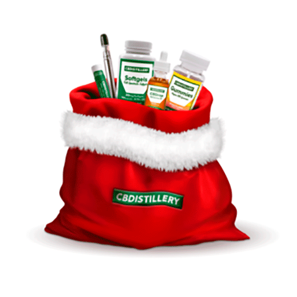 Set de regalo navideño de CBDistillery