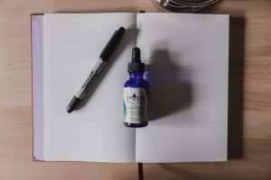 Foto de una botella de CBD Pure Spectrum