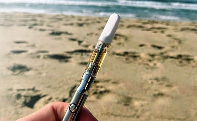 Destilado de cannabis para vapeo